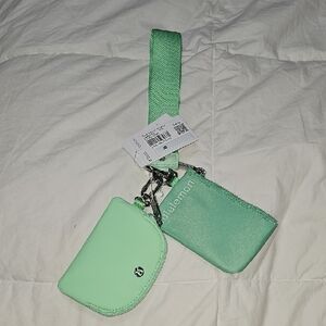 Lululemon Nwts Dual Pouch Wristlet... CTRL/SOMT!! Rare, Sold Out Colors